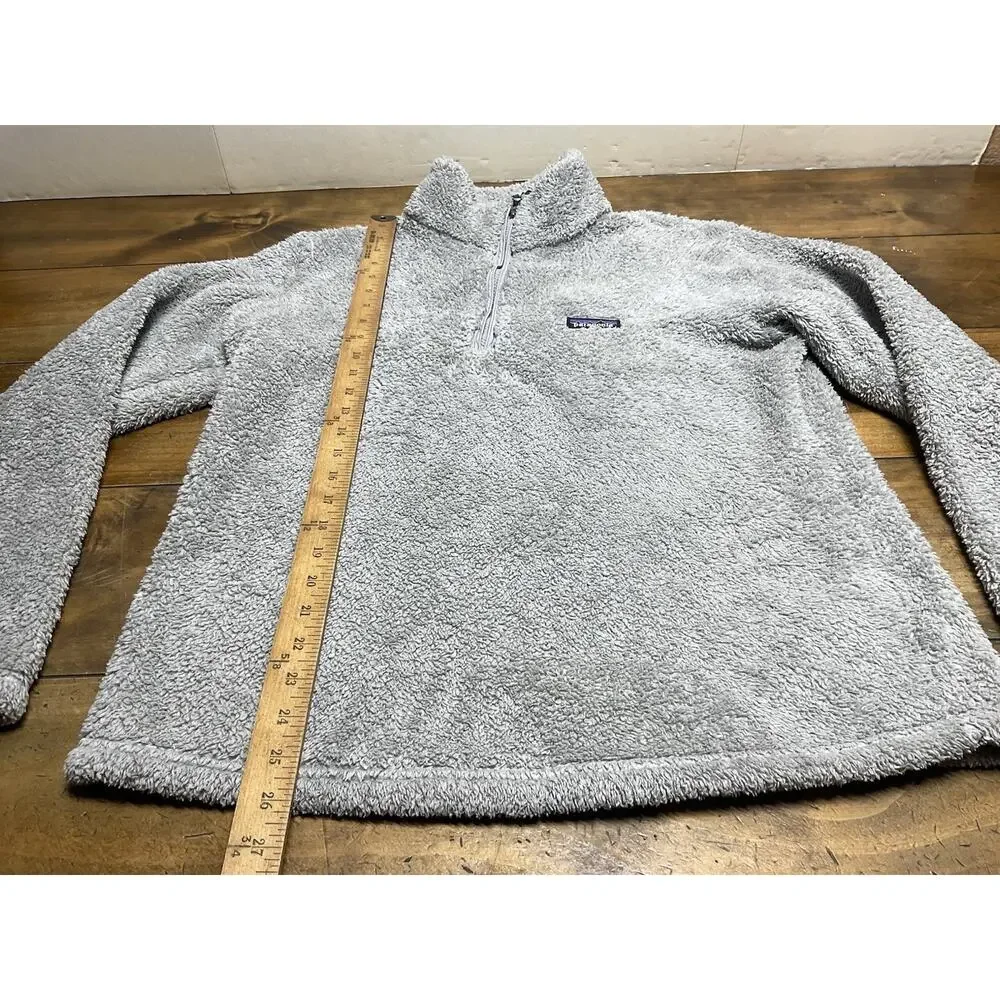 Patagonia Light Gray Women's Fleece 1/4 Zip Pullover
